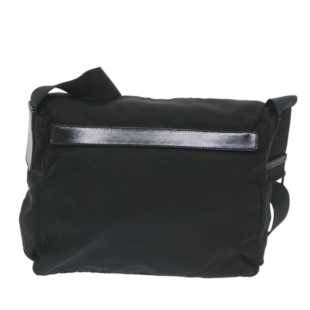 PRADA Shoulder Bag Nylon Black Auth ar10863