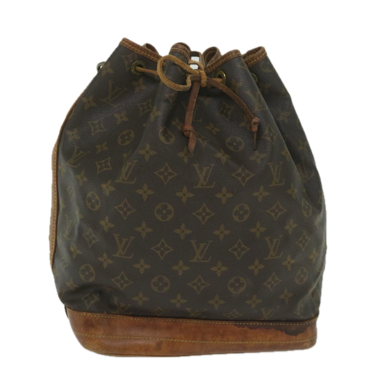 LOUIS VUITTON Monogram Noe Shoulder Bag M42224 LV Auth ar10873