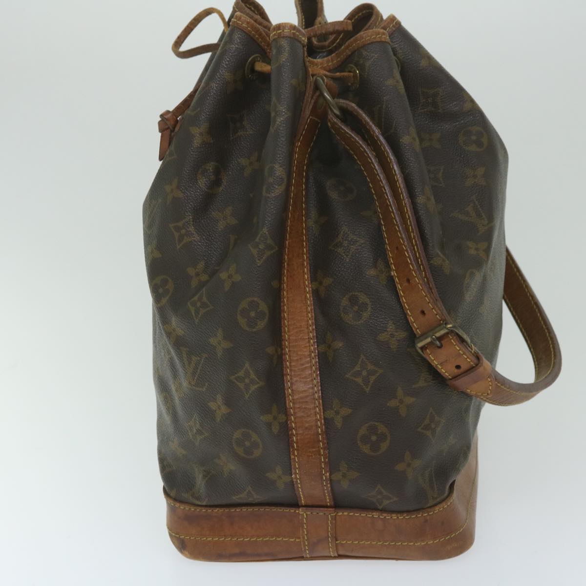 LOUIS VUITTON Monogram Noe Shoulder Bag M42224 LV Auth ar10873