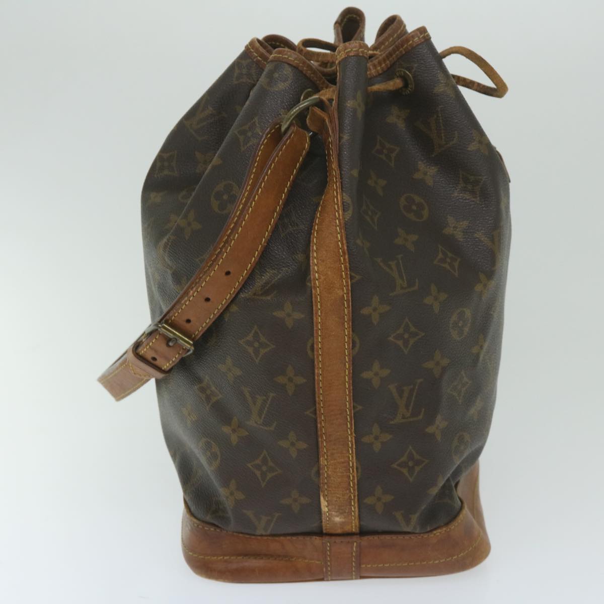 LOUIS VUITTON Monogram Noe Shoulder Bag M42224 LV Auth ar10873