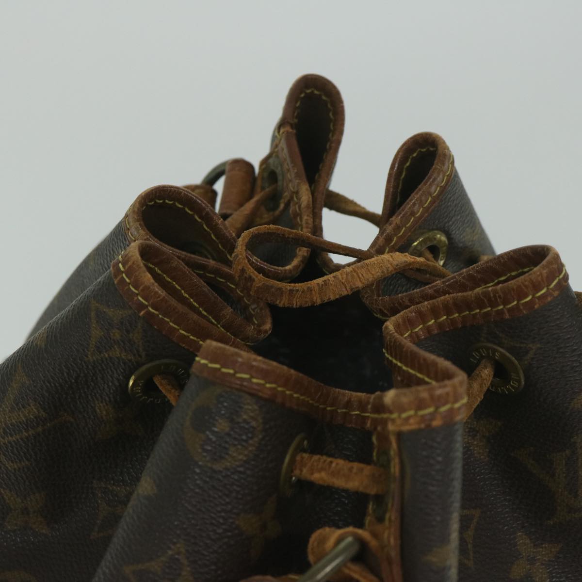 LOUIS VUITTON Monogram Noe Shoulder Bag M42224 LV Auth ar10873