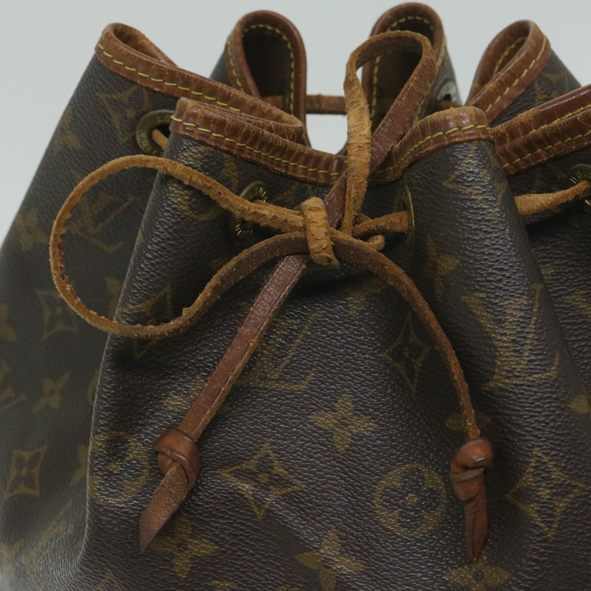 LOUIS VUITTON Monogram Noe Shoulder Bag M42224 LV Auth ar10873