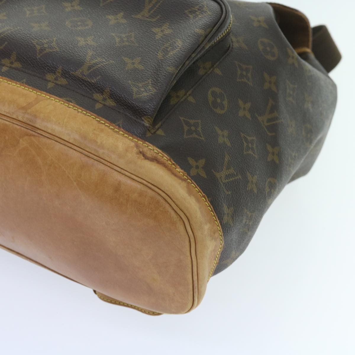 LOUIS VUITTON Monogram Montsouris GM Backpack M51135 LV Auth ar10888