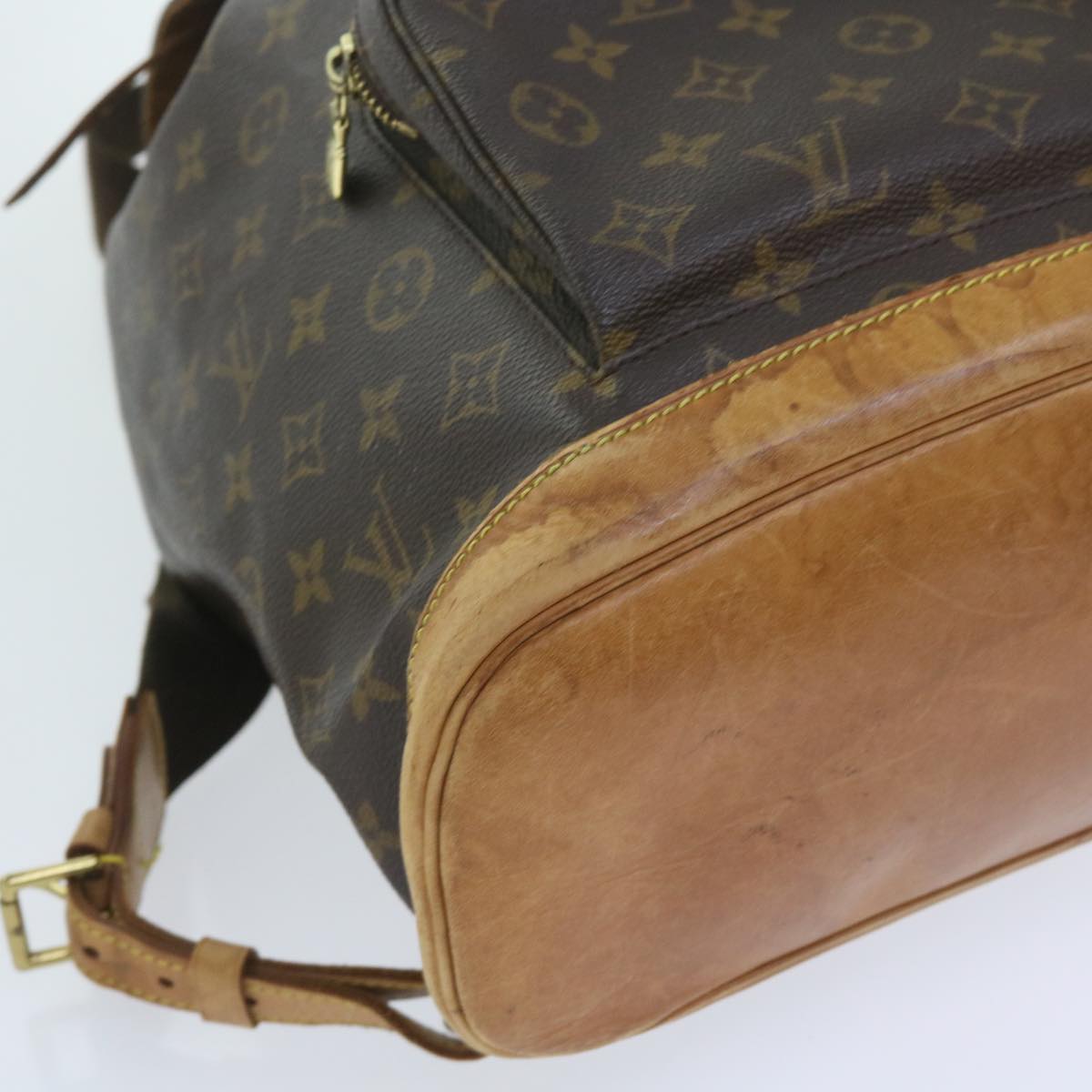 LOUIS VUITTON Monogram Montsouris GM Backpack M51135 LV Auth ar10888