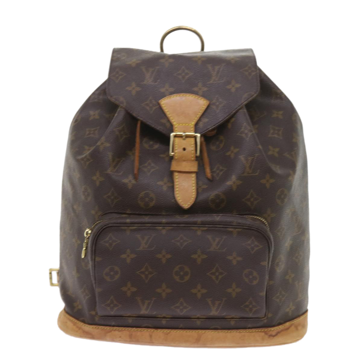 LOUIS VUITTON Monogram Montsouris GM Backpack M51135 LV Auth ar10888