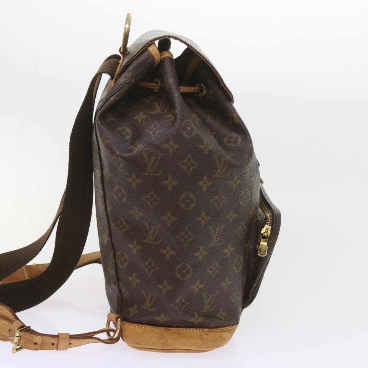 LOUIS VUITTON Monogram Montsouris GM Backpack M51135 LV Auth ar10888