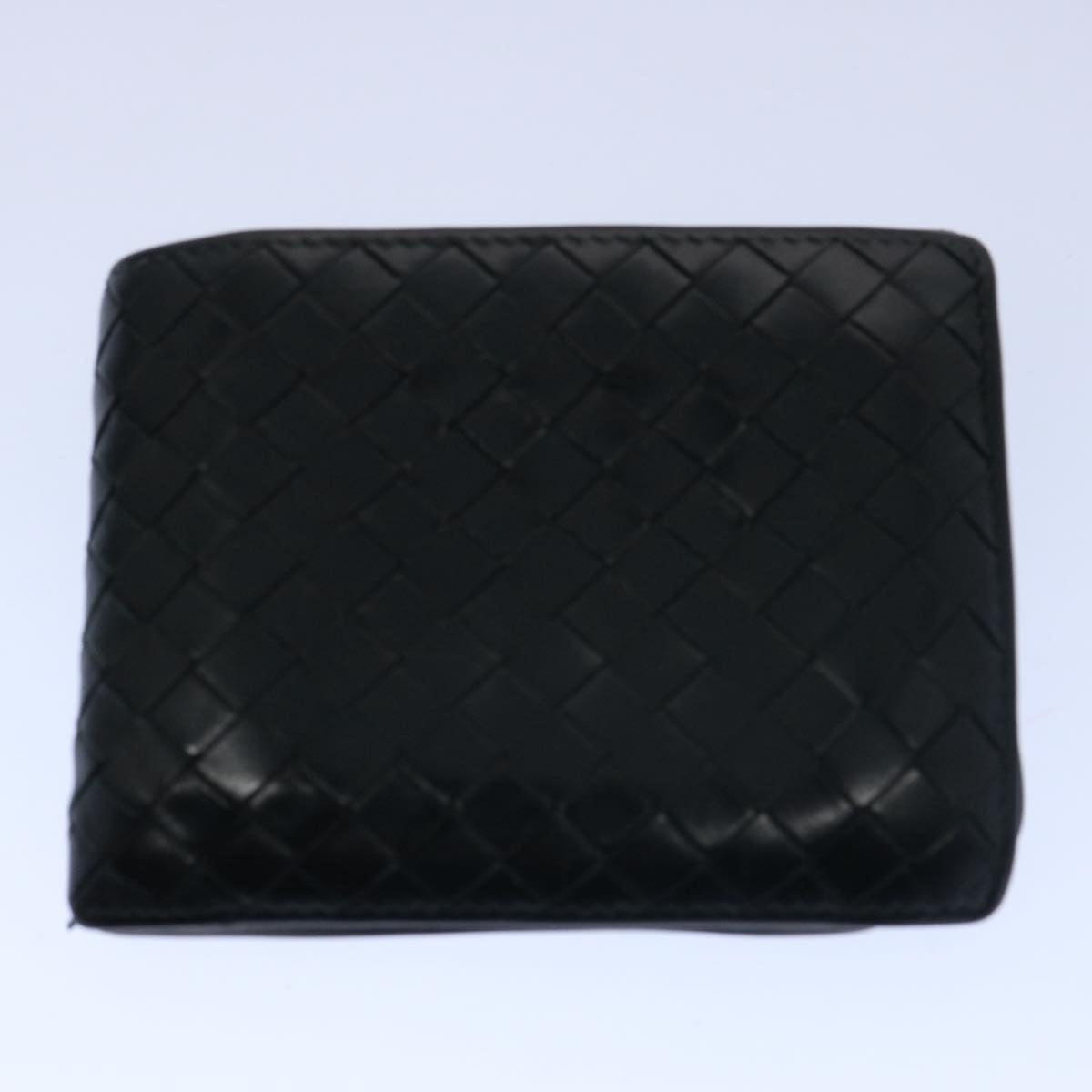 BOTTEGA VENETA INTRECCIATO Wallet Leather 7Set Brown Black blue Auth ar10902