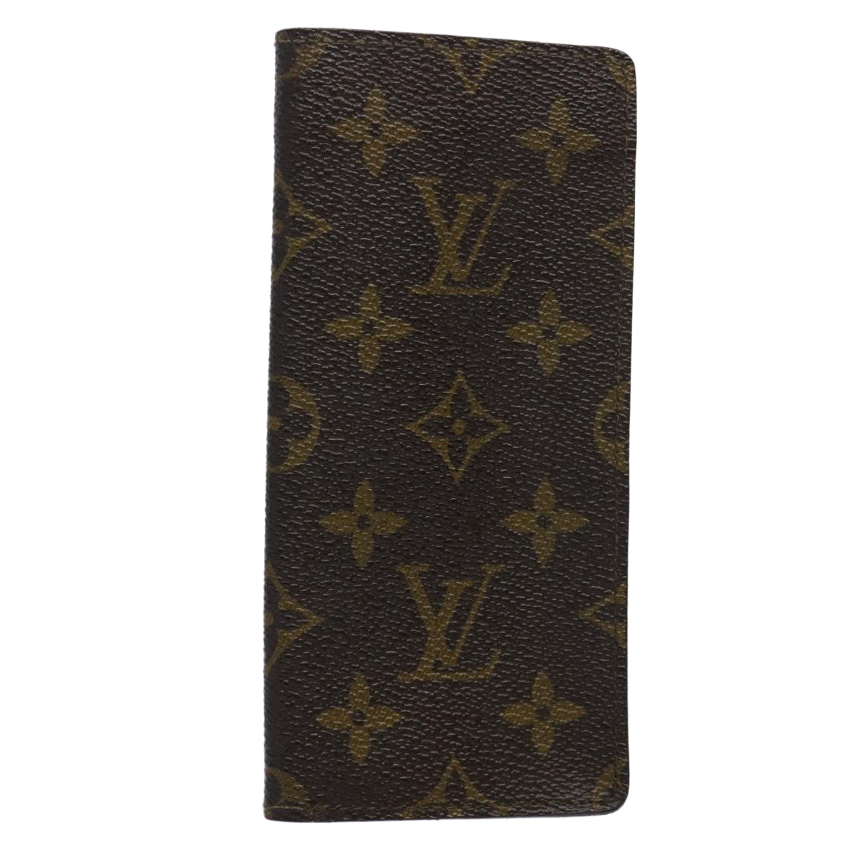 LOUIS VUITTON Monogram Etui Lunette Simple Case Vintage M62962 LV Auth ar10940