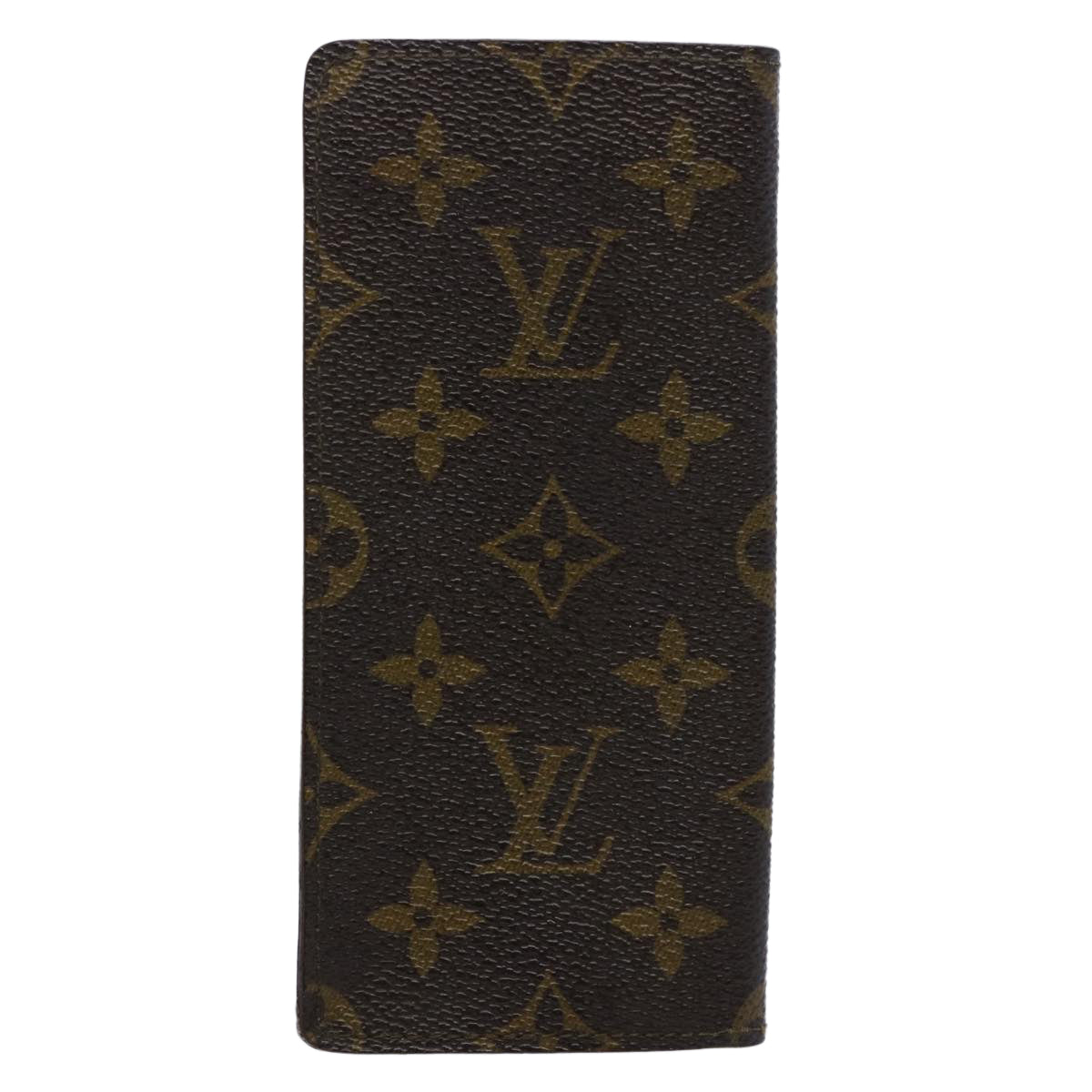 LOUIS VUITTON Monogram Etui Lunette Simple Case Vintage M62962 LV Auth ar10940 - 0