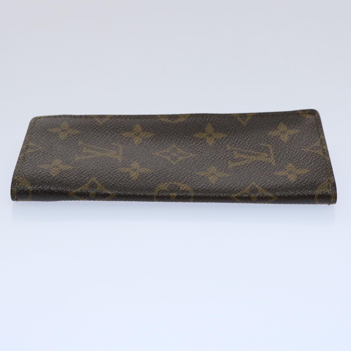 LOUIS VUITTON Monogram Etui Lunette Simple Case Vintage M62962 LV Auth ar10940