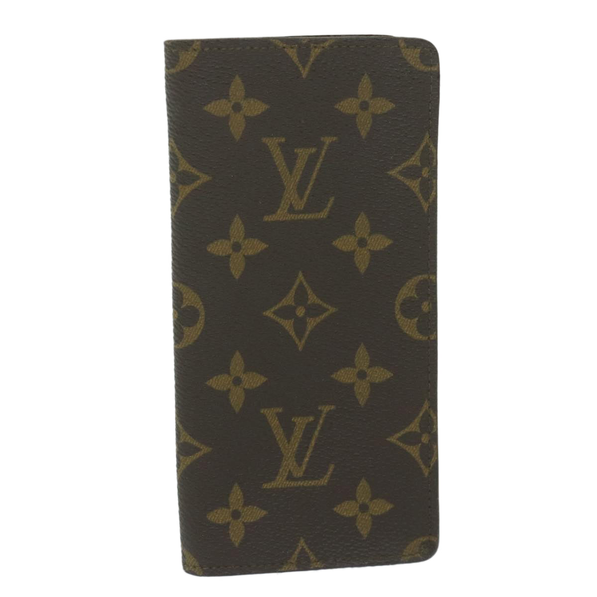 LOUIS VUITTON Monogram Etui Lunette Simple Case Vintage M62962 LV Auth ar10941