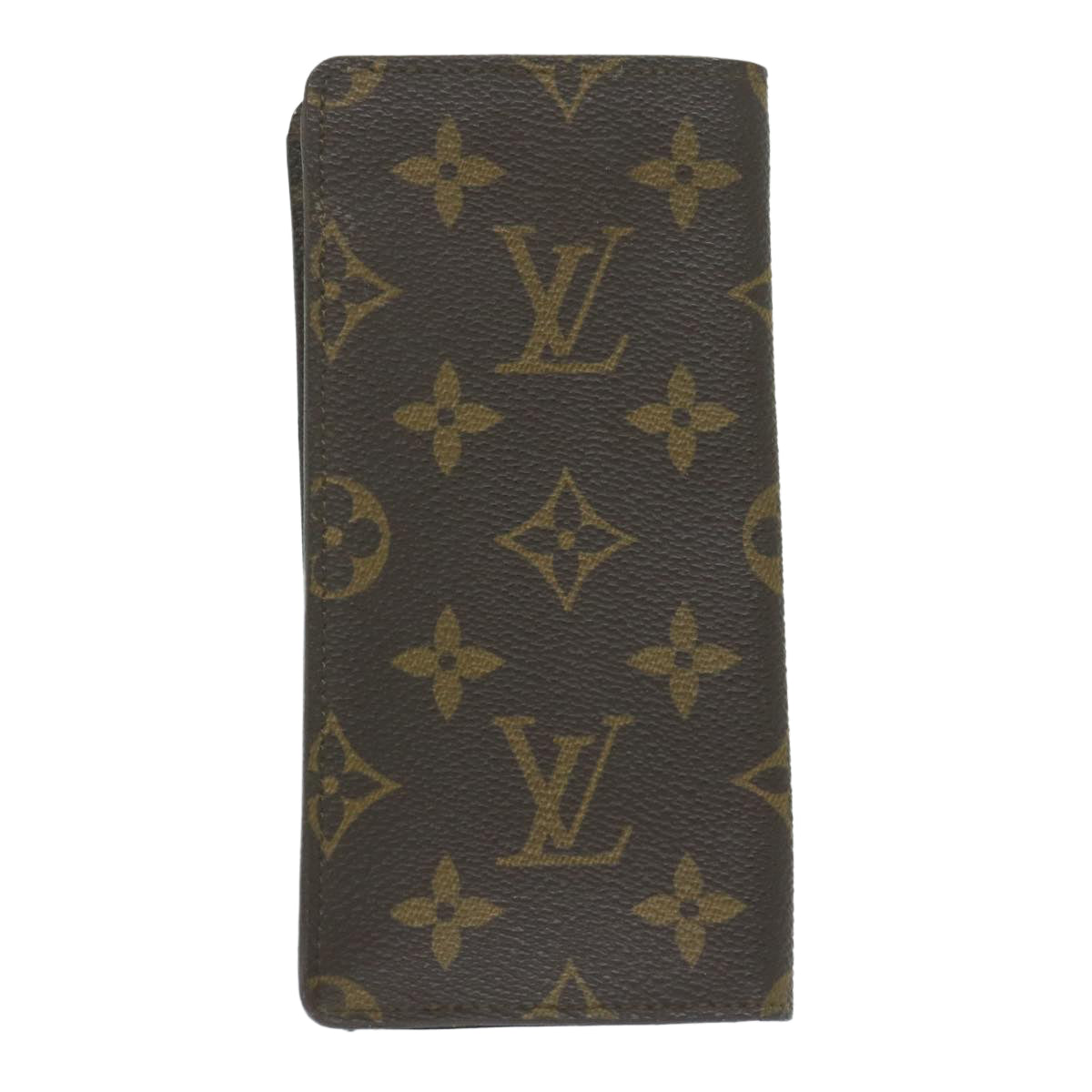 LOUIS VUITTON Monogram Etui Lunette Simple Case Vintage M62962 LV Auth ar10941