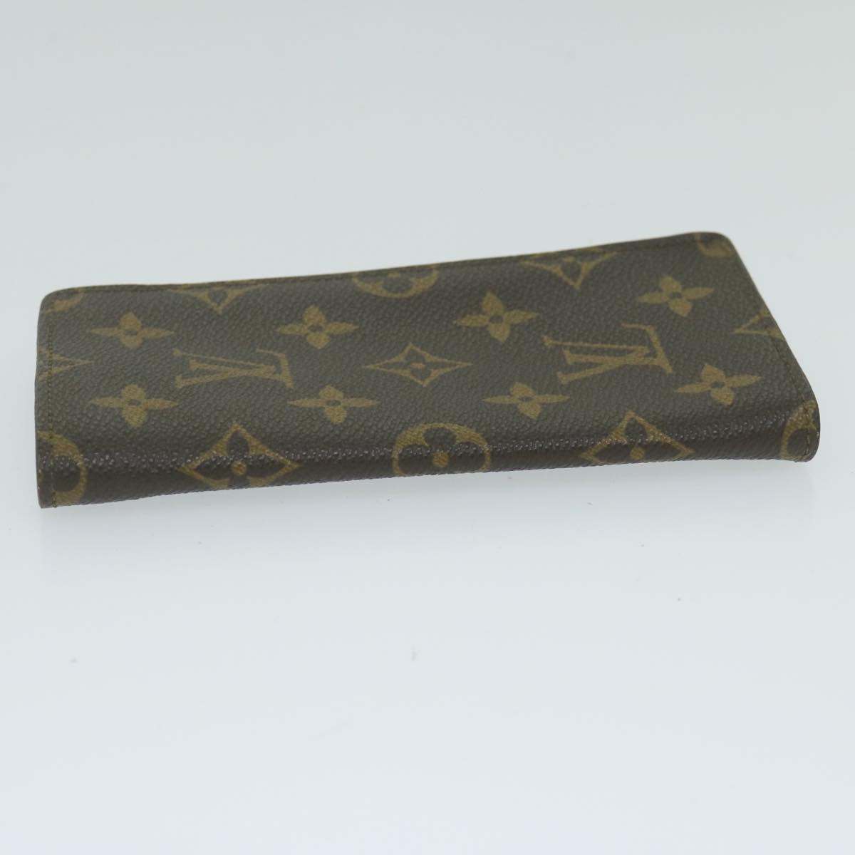 LOUIS VUITTON Monogram Etui Lunette Simple Case Vintage M62962 LV Auth ar10941