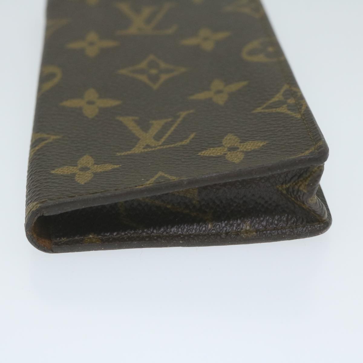 LOUIS VUITTON Monogram Etui Lunette Simple Case Vintage M62962 LV Auth ar10941