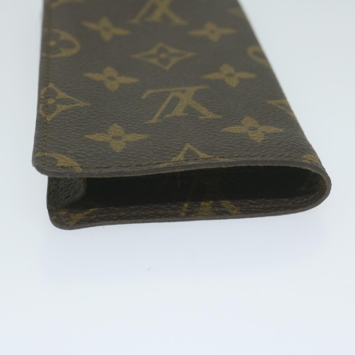 LOUIS VUITTON Monogram Etui Lunette Simple Case Vintage M62962 LV Auth ar10941