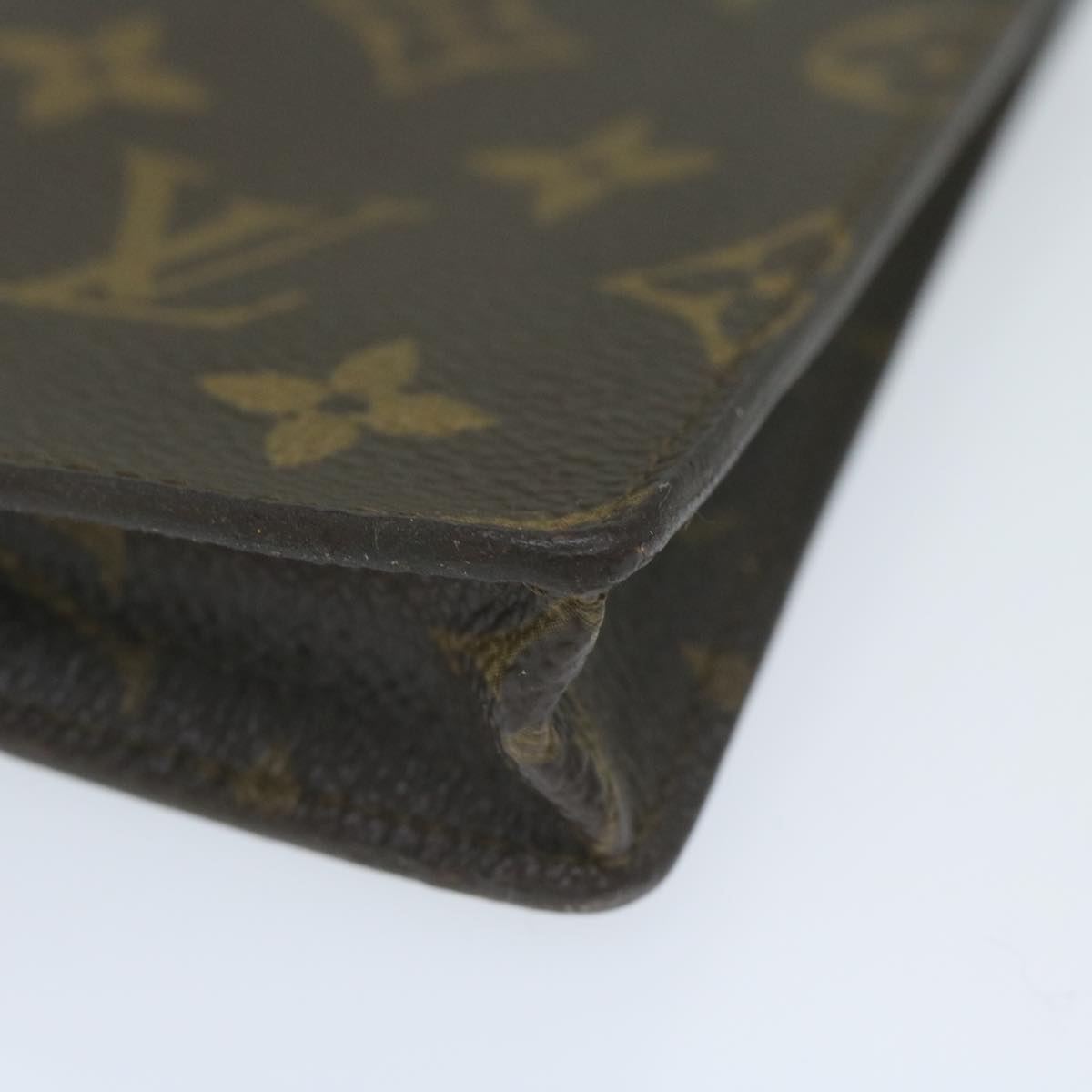 LOUIS VUITTON Monogram Etui Lunette Simple Case Vintage M62962 LV Auth ar10941