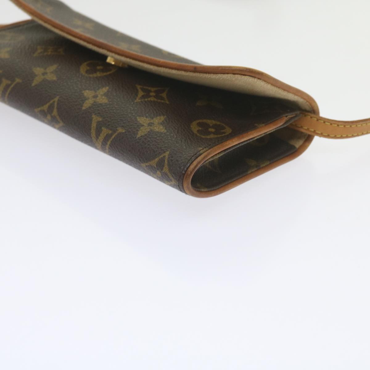 LOUIS VUITTON Monogram Pochette Twin PM Shoulder Bag M51854 LV Auth ar10953B