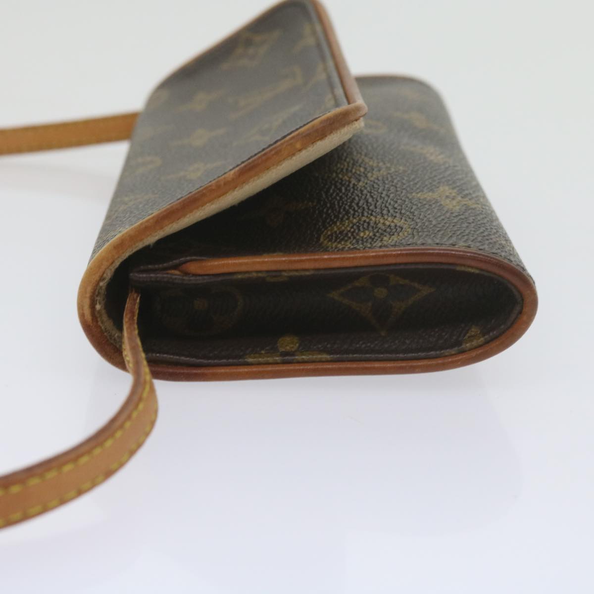 LOUIS VUITTON Monogram Pochette Twin PM Shoulder Bag M51854 LV Auth ar10953B