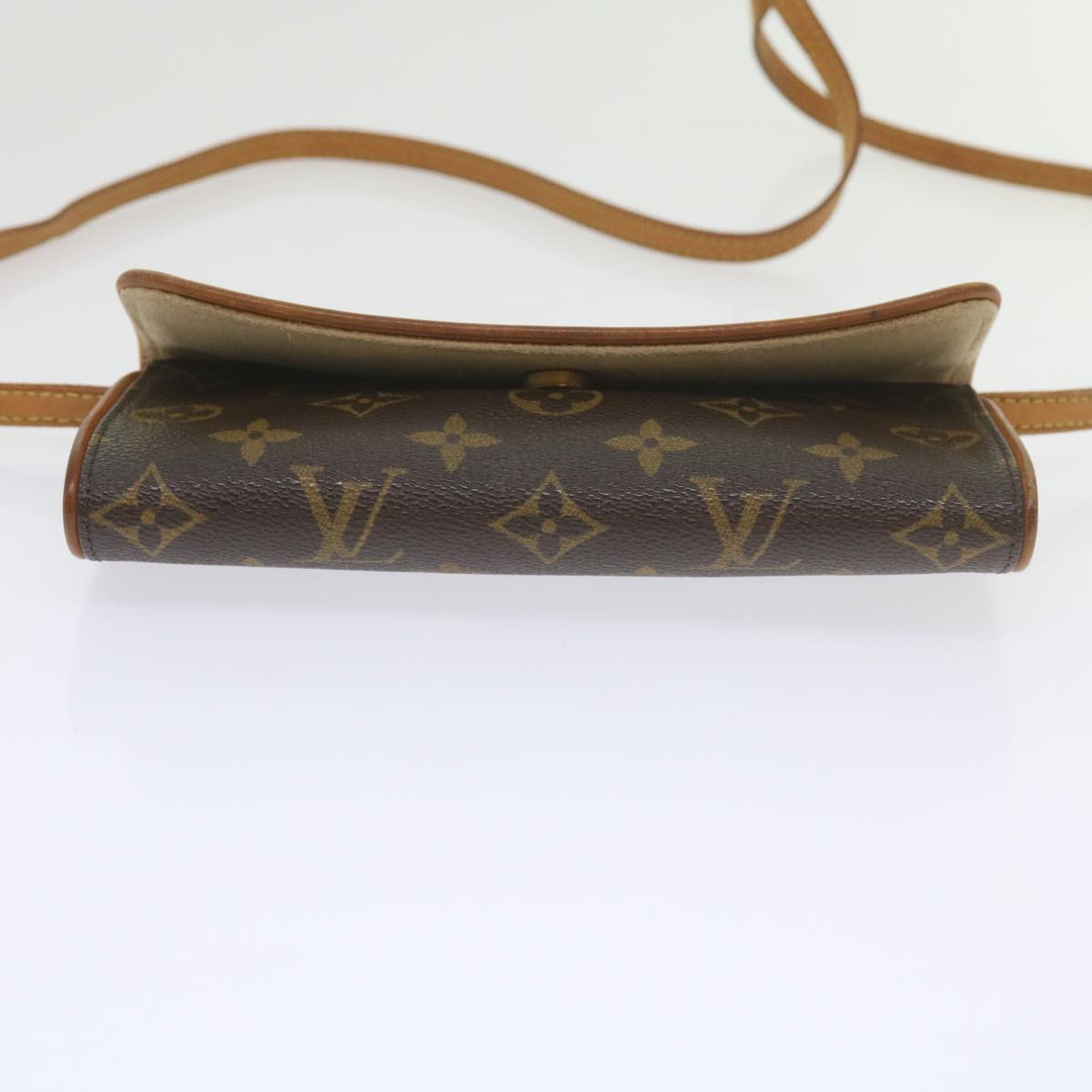 LOUIS VUITTON Monogram Pochette Twin PM Shoulder Bag M51854 LV Auth ar10953B