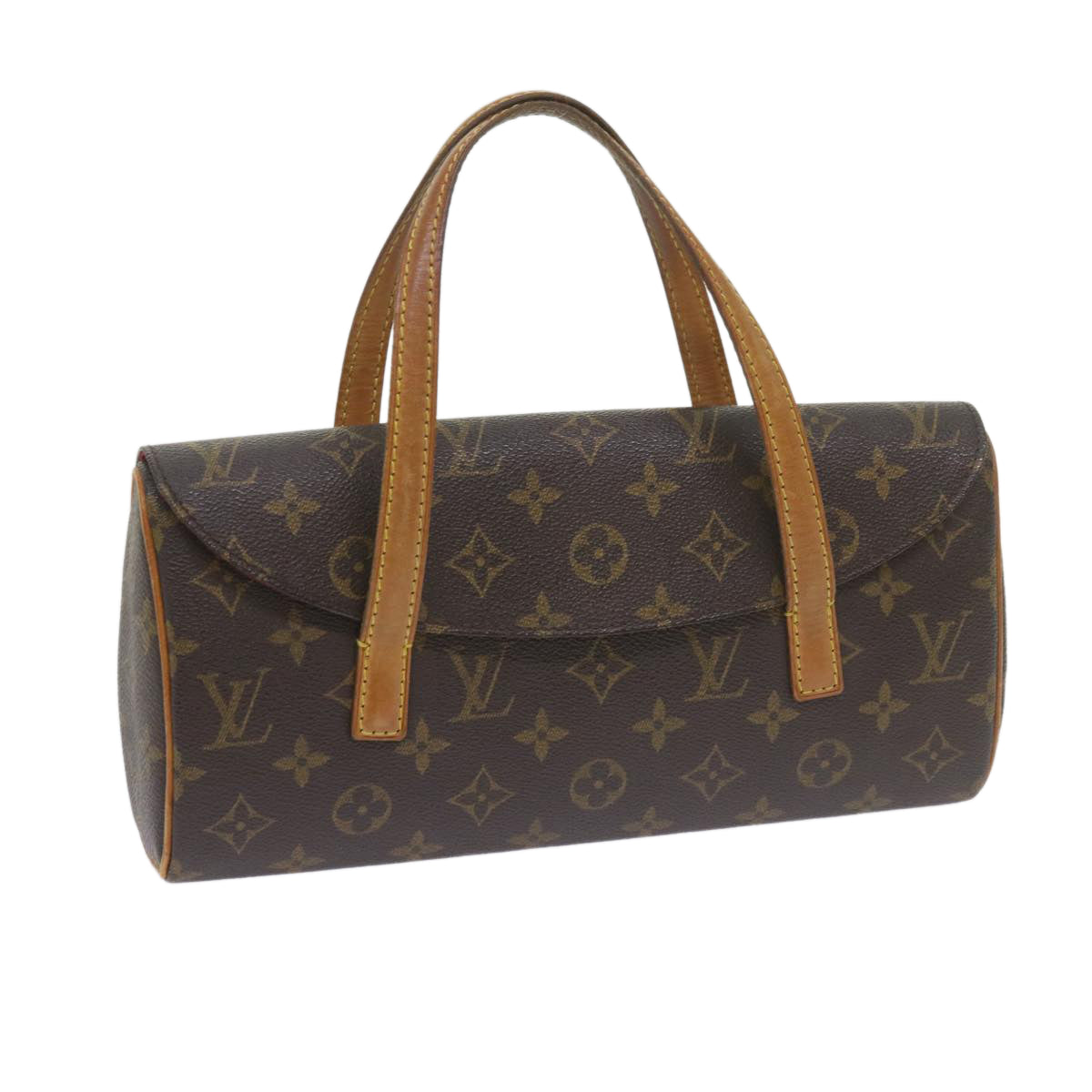 LOUIS VUITTON Monogram Sonatine Hand Bag M51902 LV Auth ar10957B