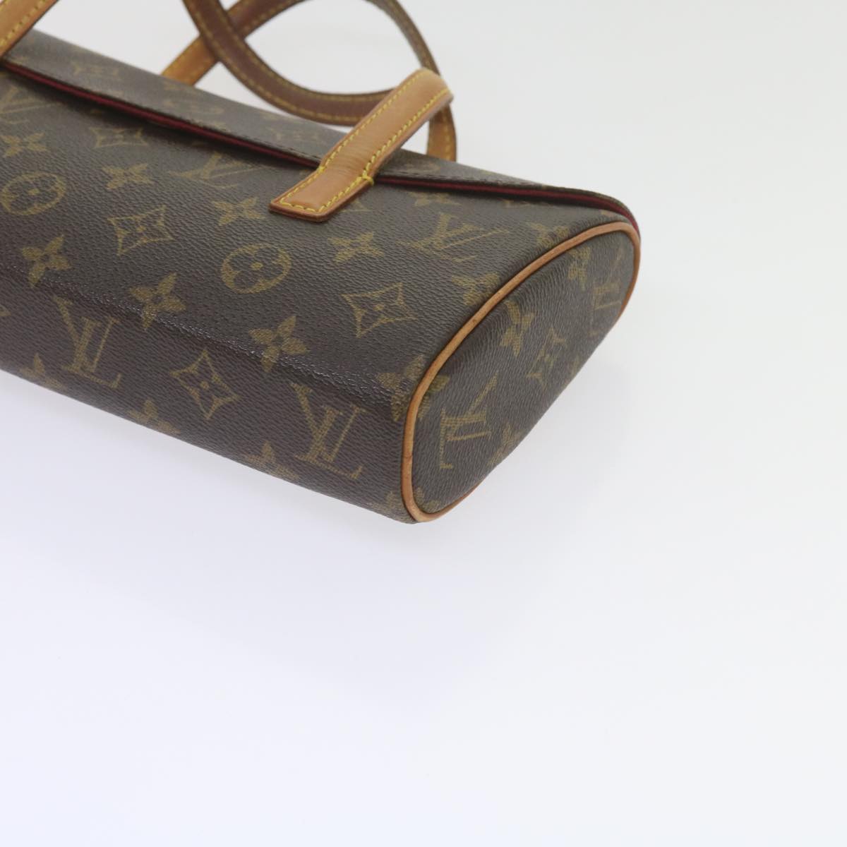 LOUIS VUITTON Monogram Sonatine Hand Bag M51902 LV Auth ar10957B