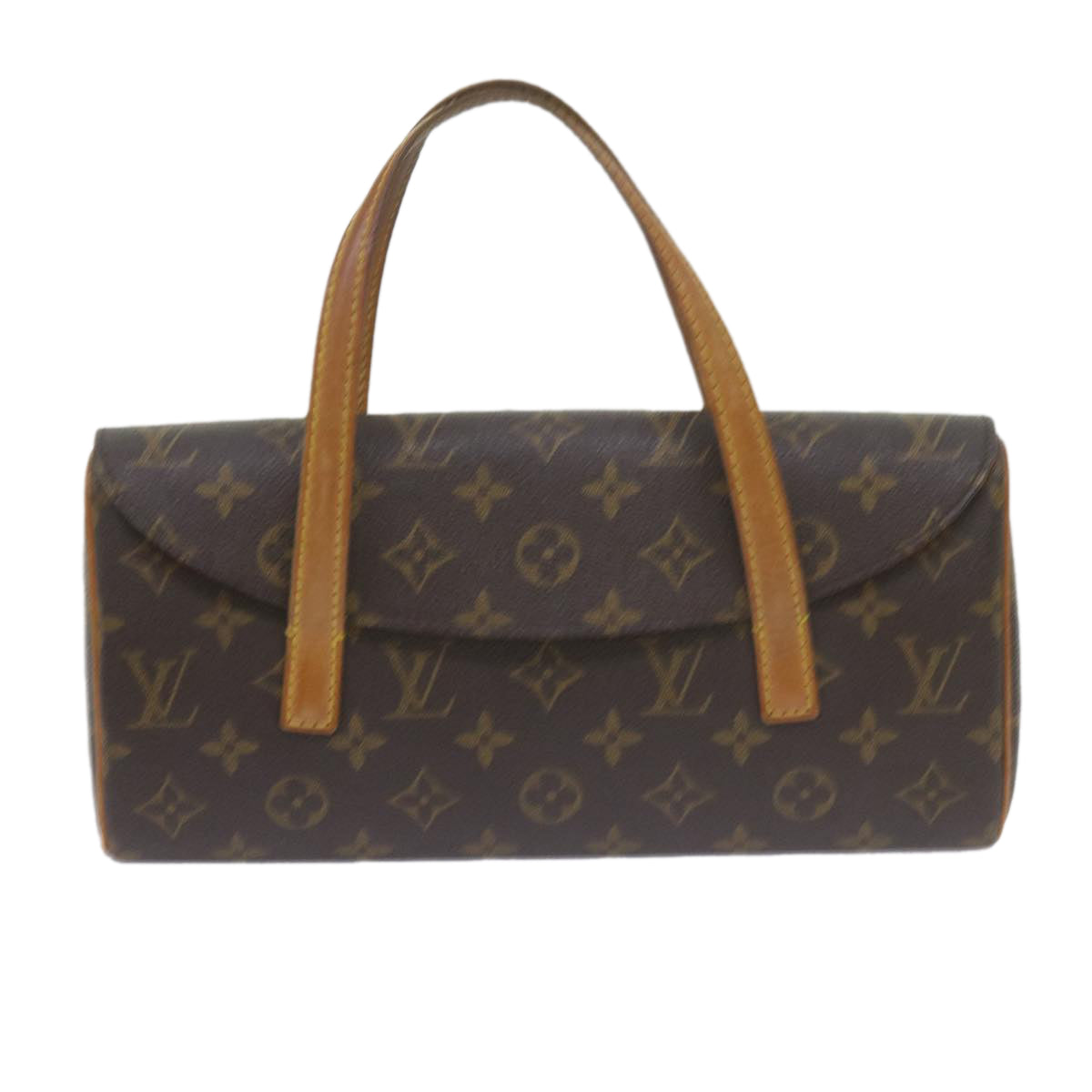 LOUIS VUITTON Monogram Sonatine Hand Bag M51902 LV Auth ar10957B