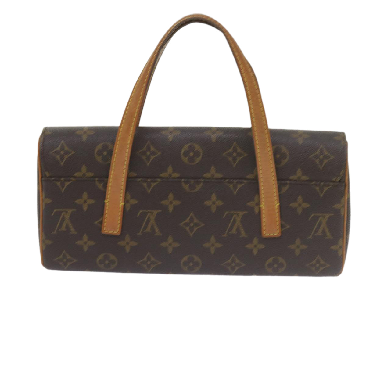 LOUIS VUITTON Monogram Sonatine Hand Bag M51902 LV Auth ar10957B