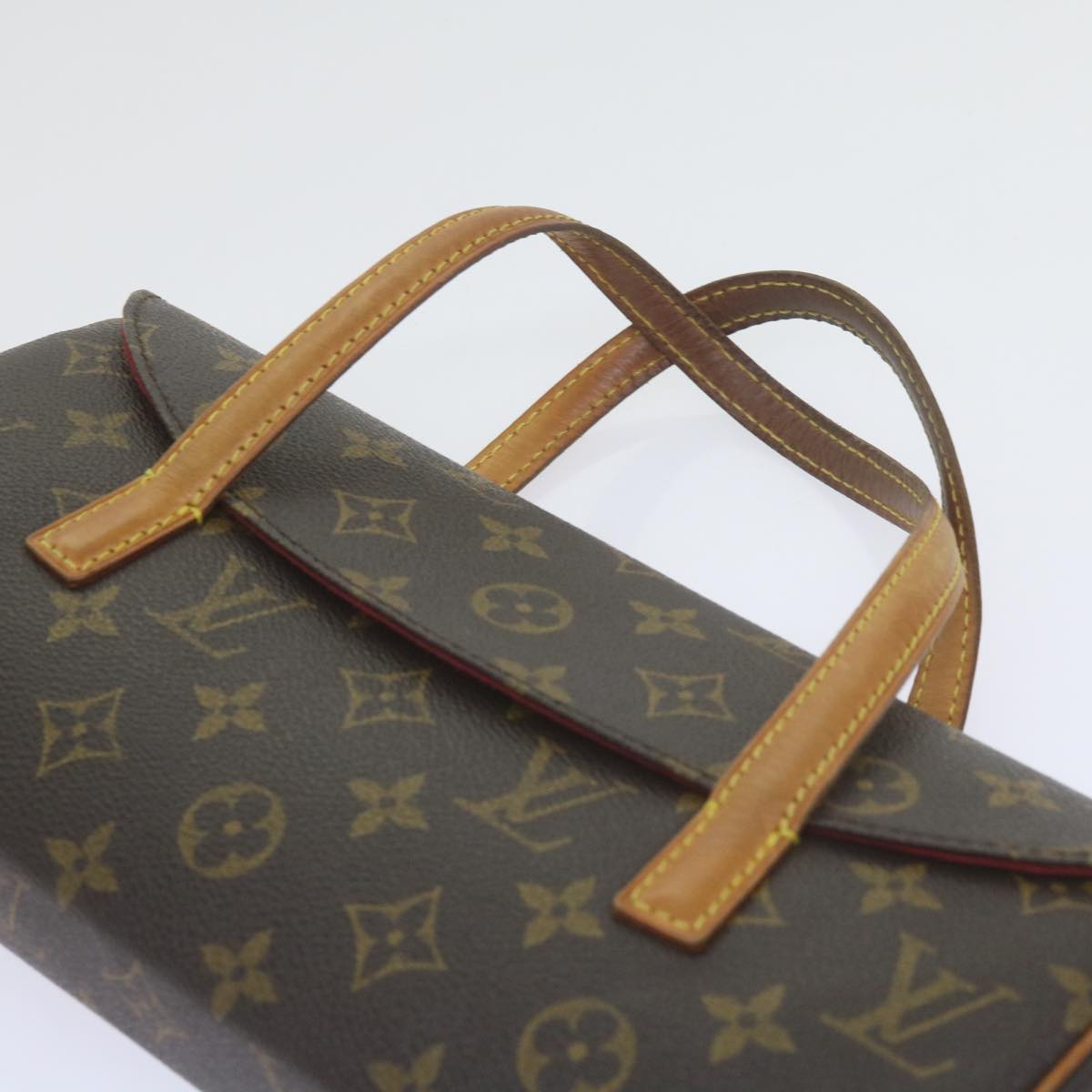 LOUIS VUITTON Monogram Sonatine Hand Bag M51902 LV Auth ar10957B