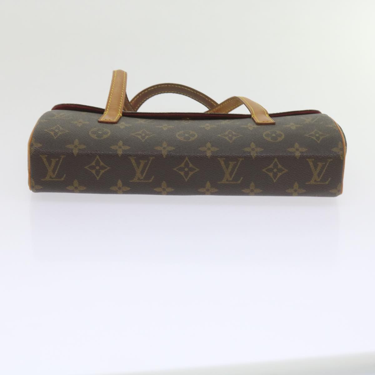 LOUIS VUITTON Monogram Sonatine Hand Bag M51902 LV Auth ar10957B