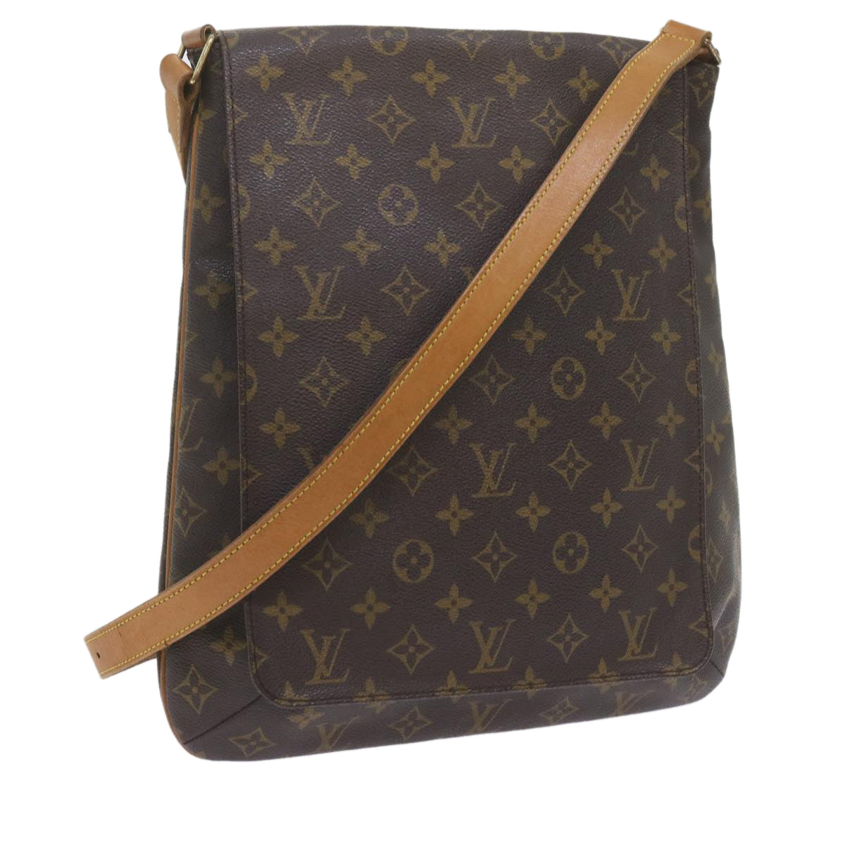 LOUIS VUITTON Monogram Musette Shoulder Bag M51256 LV Auth ar10963B