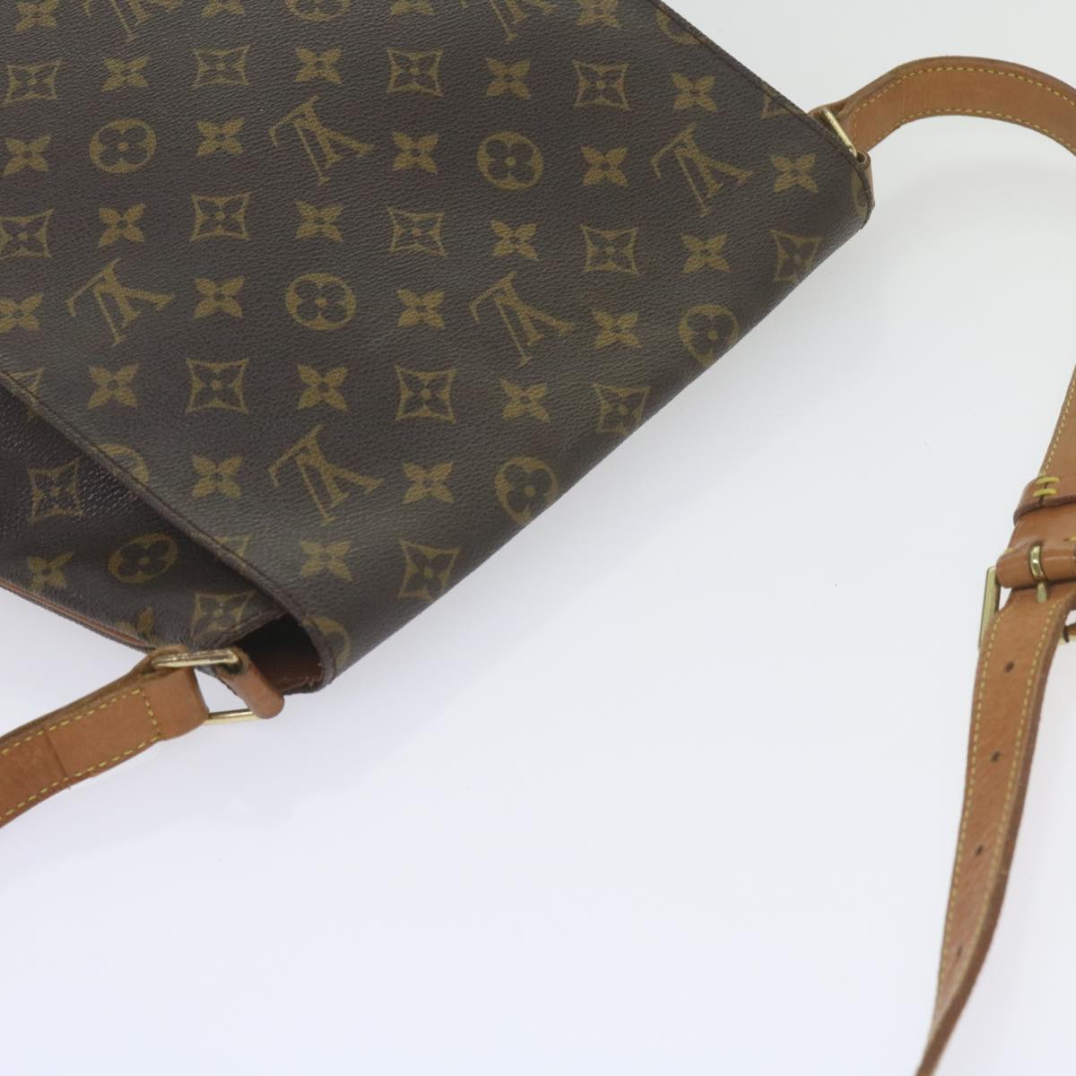 LOUIS VUITTON Monogram Musette Shoulder Bag M51256 LV Auth ar10963B