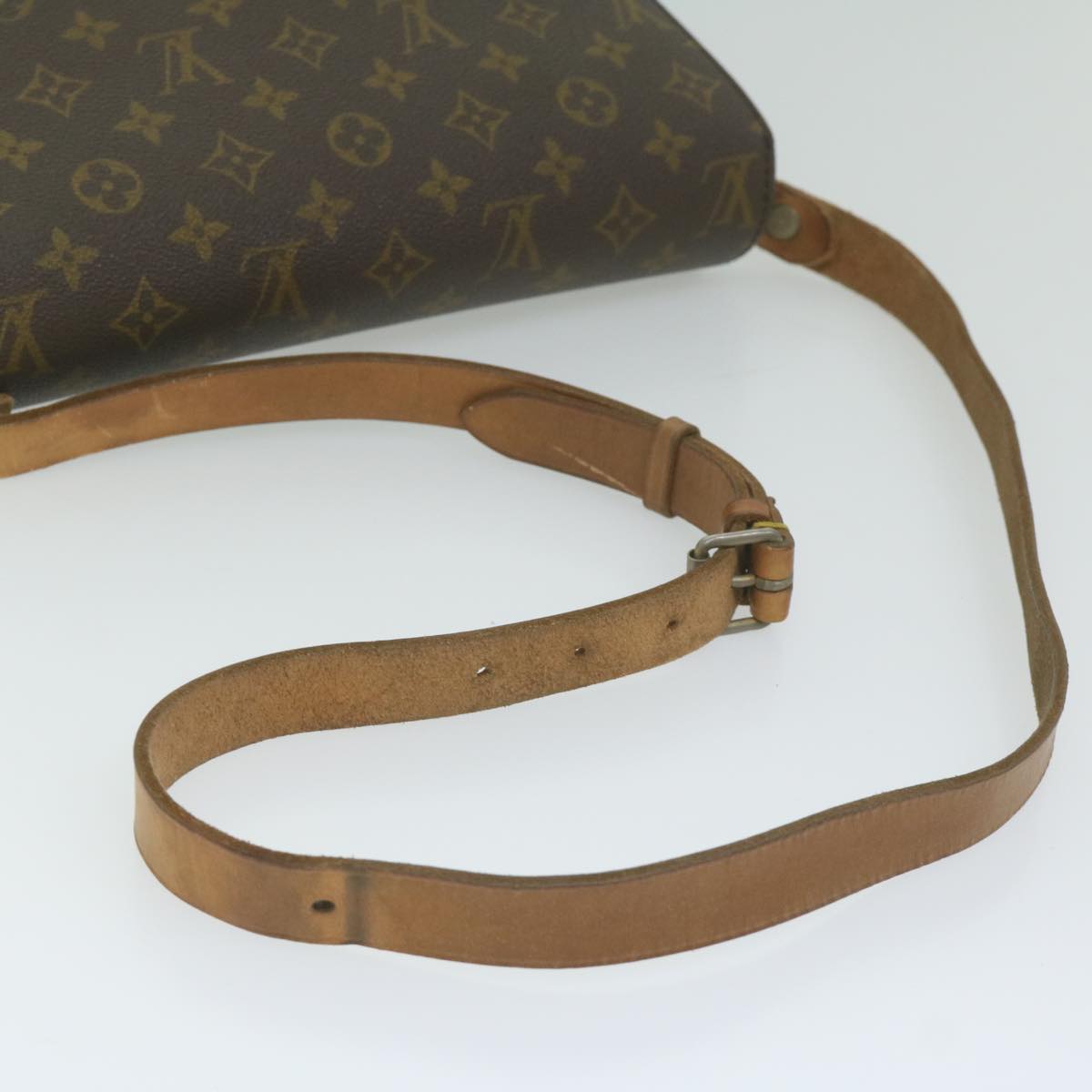 LOUIS VUITTON Monogram Cartouchiere GM Shoulder Bag Vintage M51252 Auth ar10976B