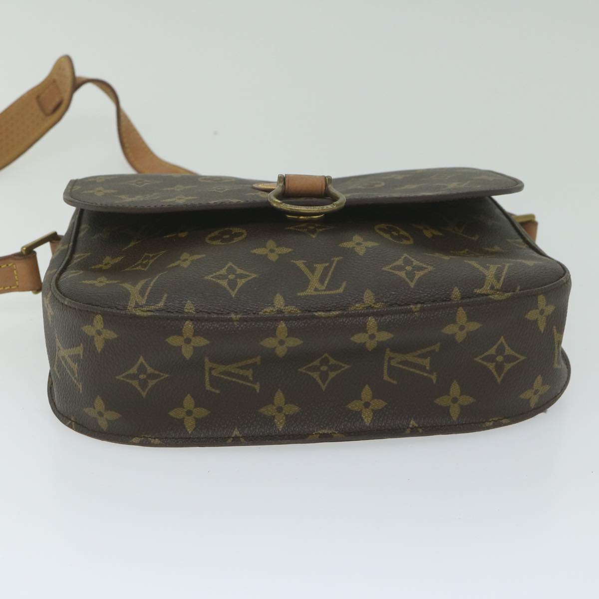 LOUIS VUITTON Monogram Saint Cloud GM Shoulder Bag M51242 LV Auth ar10978B