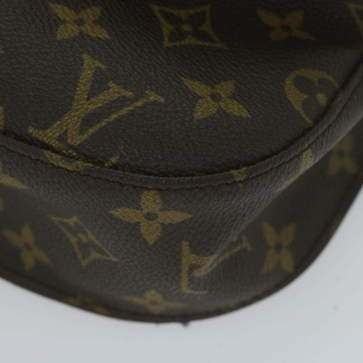 LOUIS VUITTON Monogram Saint Cloud GM Shoulder Bag M51242 LV Auth ar10978B