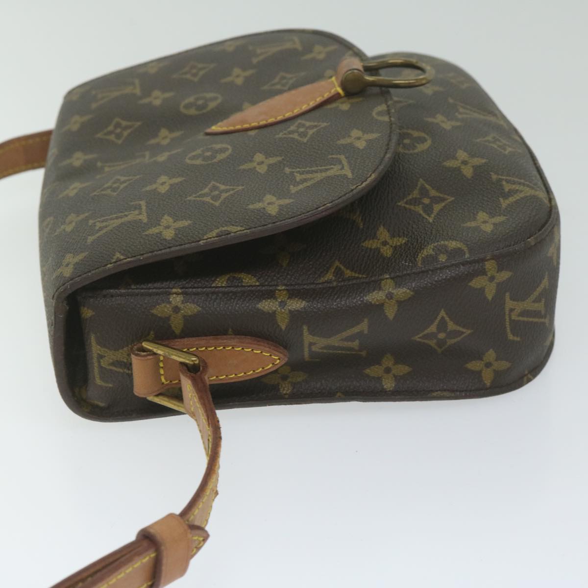 LOUIS VUITTON Monogram Saint Cloud GM Shoulder Bag M51242 LV Auth ar10978B