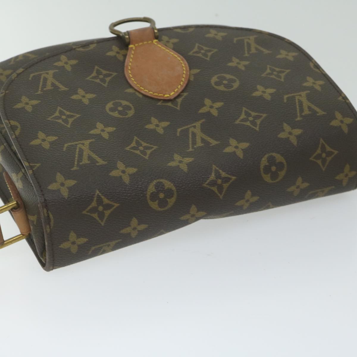 LOUIS VUITTON Monogram Saint Cloud GM Shoulder Bag M51242 LV Auth ar10978B