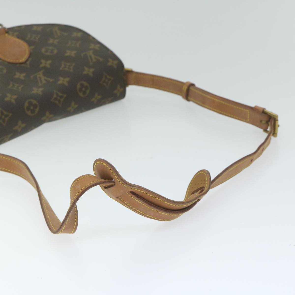 LOUIS VUITTON Monogram Saint Cloud GM Shoulder Bag M51242 LV Auth ar10978B