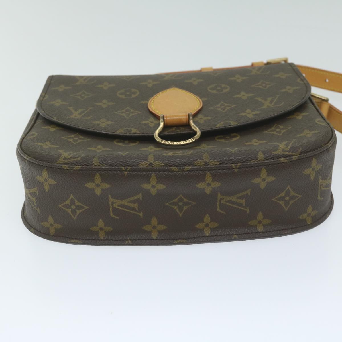 LOUIS VUITTON Monogram Saint Cloud GM Shoulder Bag M51242 LV Auth ar10979B