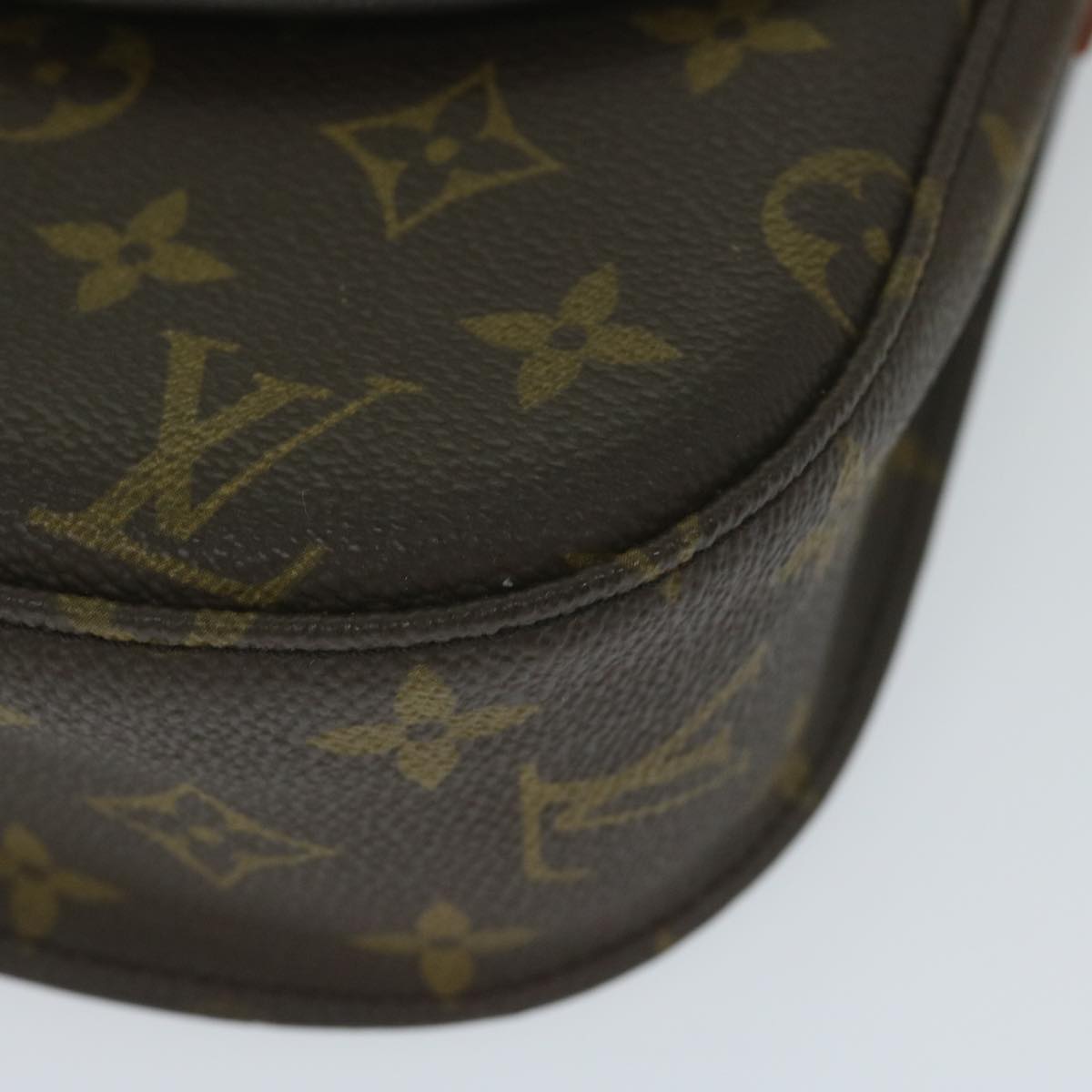 LOUIS VUITTON Monogram Saint Cloud GM Shoulder Bag M51242 LV Auth ar10979B