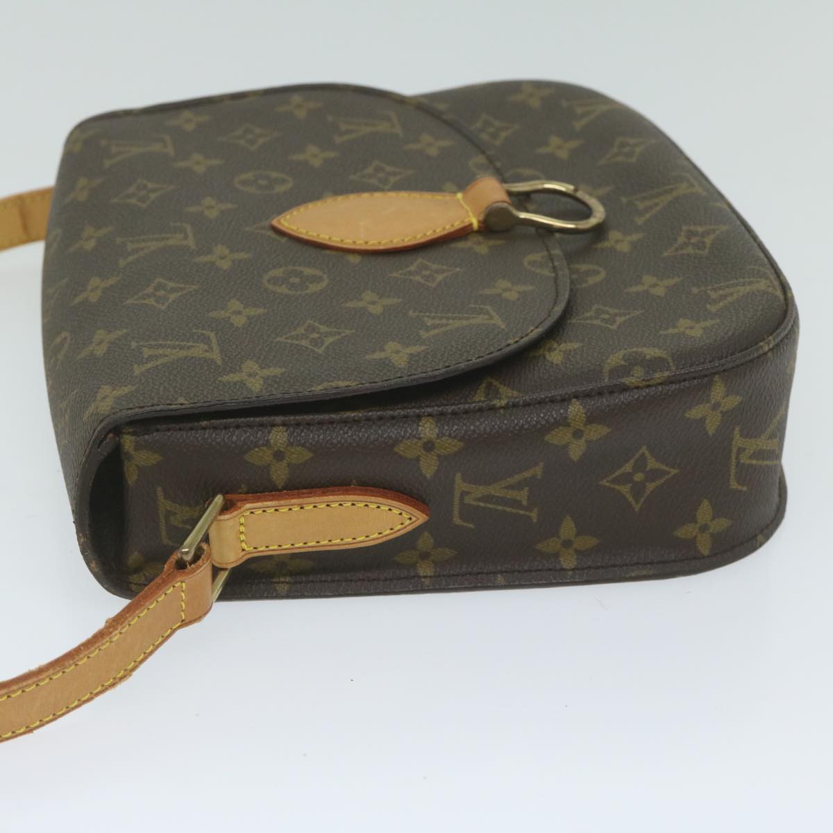 LOUIS VUITTON Monogram Saint Cloud GM Shoulder Bag M51242 LV Auth ar10979B