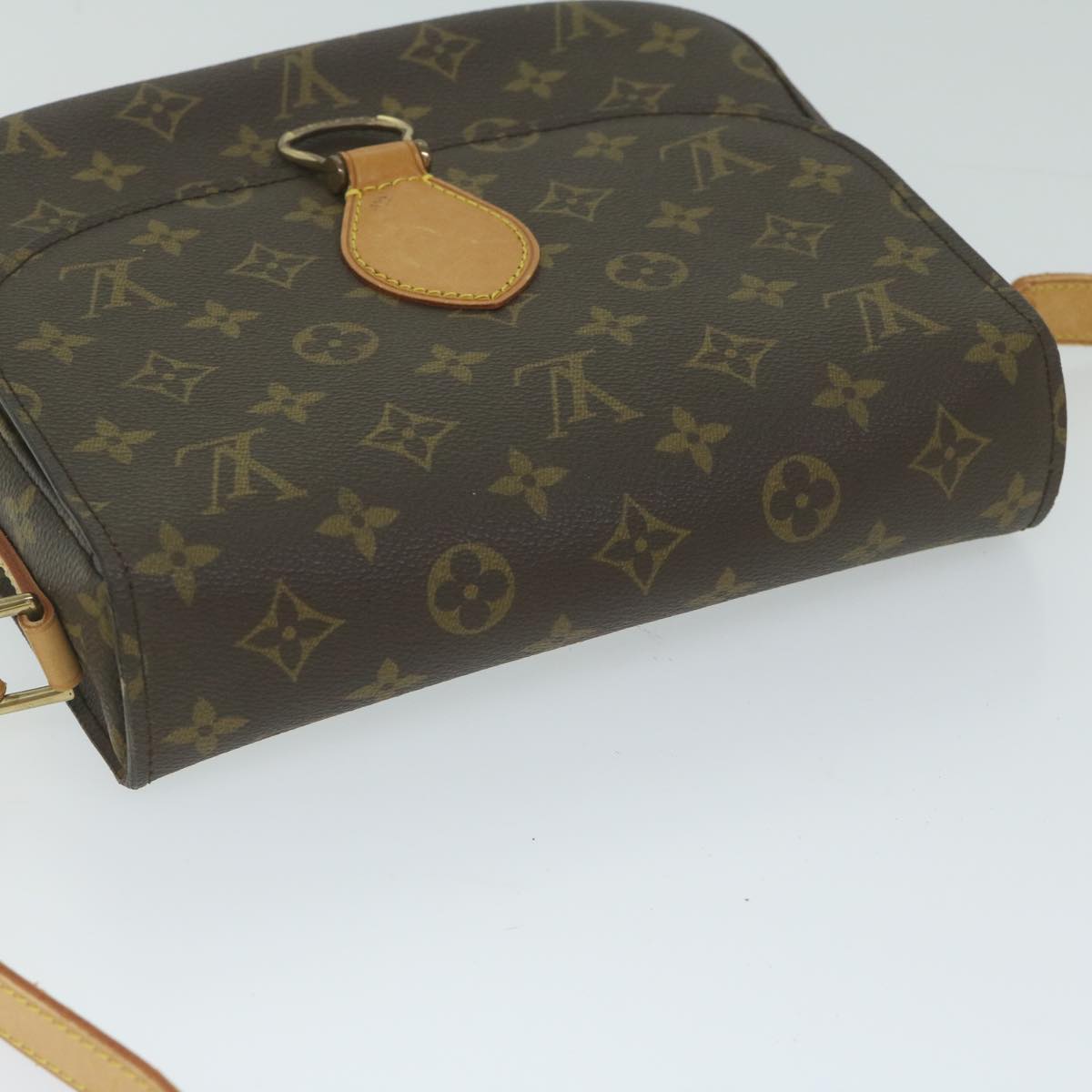 LOUIS VUITTON Monogram Saint Cloud GM Shoulder Bag M51242 LV Auth ar10979B