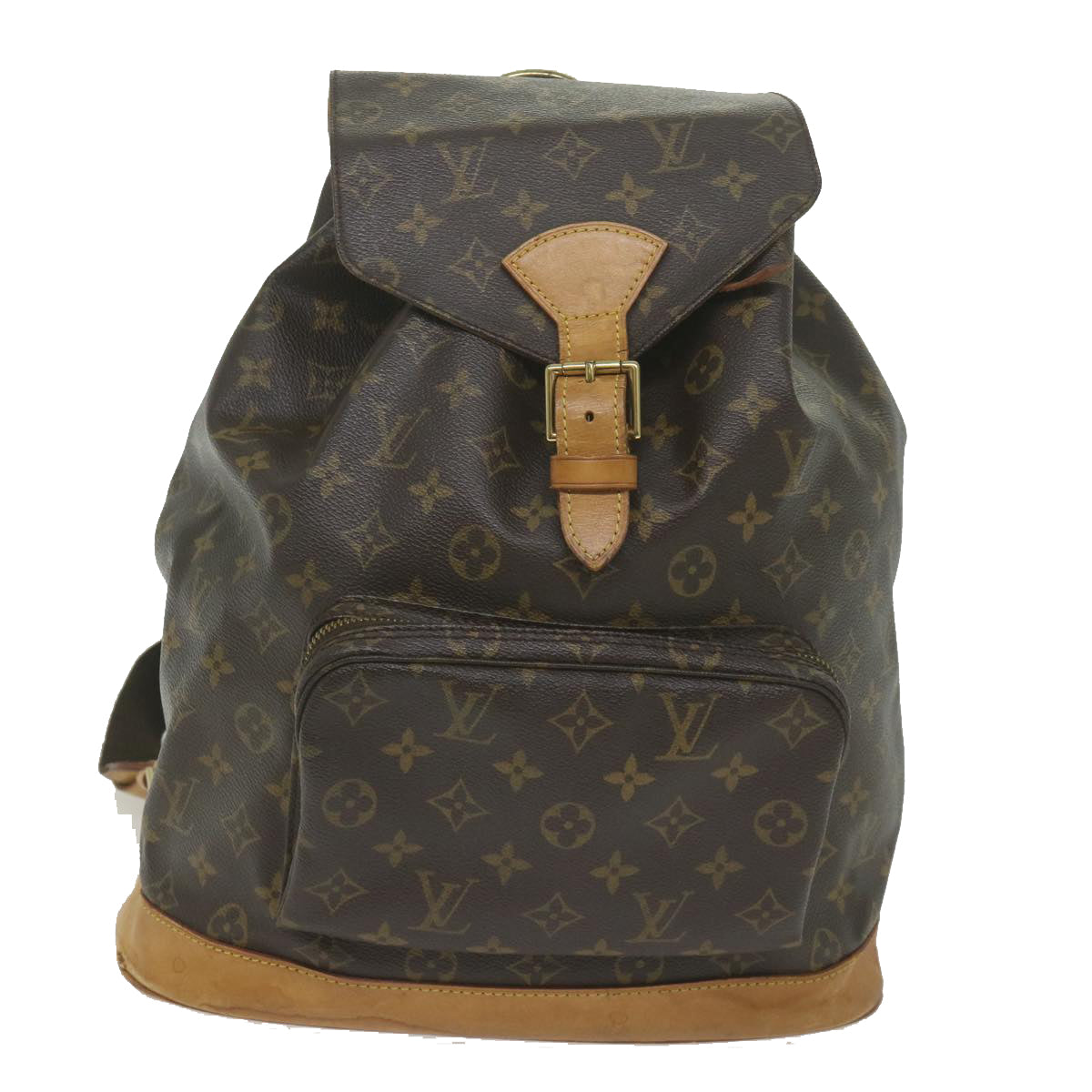 LOUIS VUITTON Monogram Montsouris GM Backpack M51135 LV Auth ar10983B