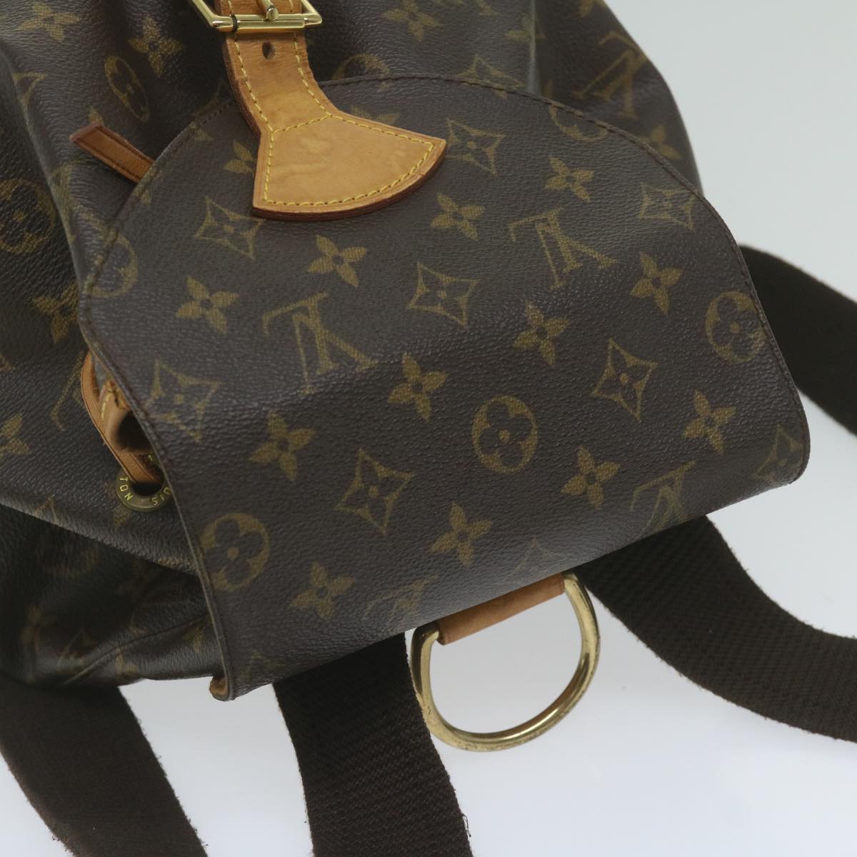 LOUIS VUITTON Monogram Montsouris GM Backpack M51135 LV Auth ar10983B