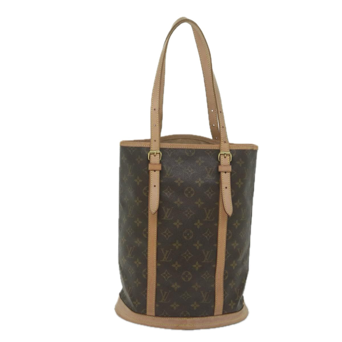 LOUIS VUITTON Monogram Bucket GM Shoulder Bag M42236 LV Auth ar10990B