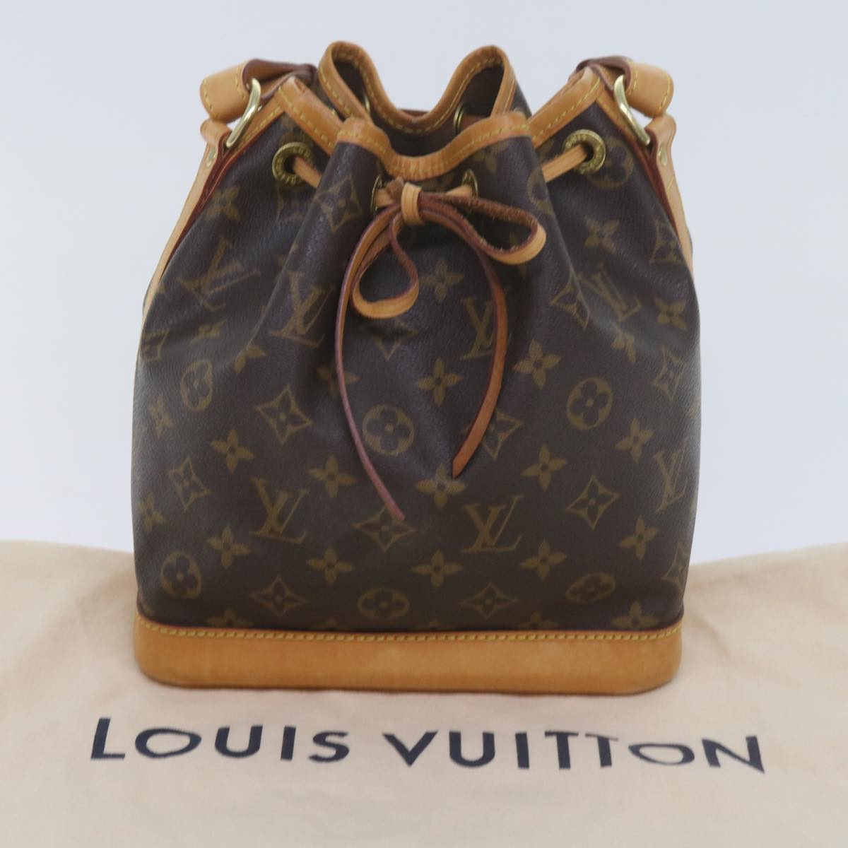 LOUIS VUITTON Monogram Noe BB Shoulder Bag M40817 LV Auth ar10996B