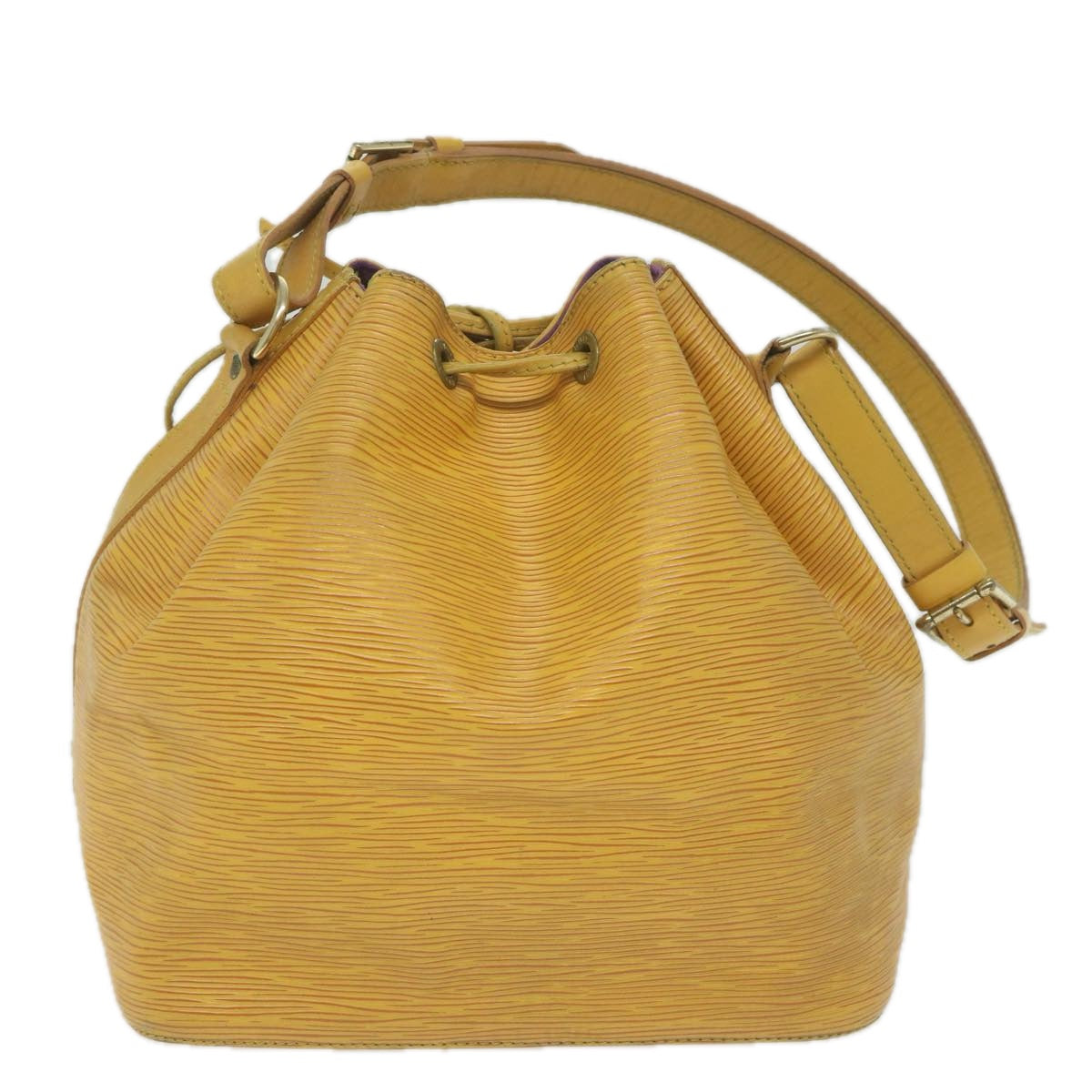 LOUIS VUITTON Epi Petit Noe Shoulder Bag Tassili Yellow M44109 LV Auth ar10998 - 0