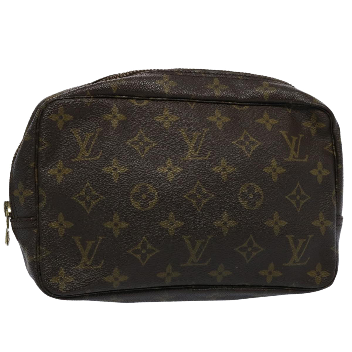 LOUIS VUITTON Monogram Trousse Toilette 23 Clutch Bag M47524 LV Auth ar11010