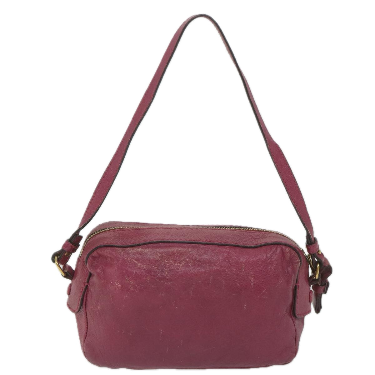 Chloe Shoulder Bag Leather Pink 01 12 51 65 5955 Auth ar11011 - 0
