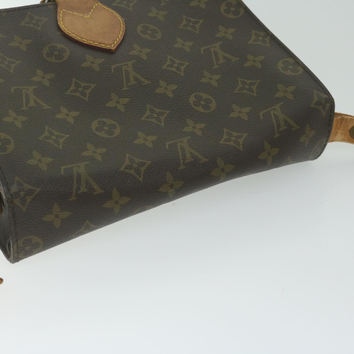 LOUIS VUITTON Monogram Cartouchiere GM Shoulder Bag M51252 LV Auth ar11029