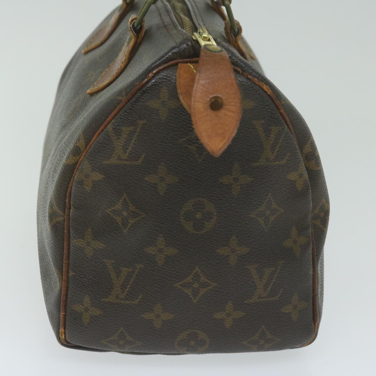 LOUIS VUITTON Monogram Speedy 25 Hand Bag M41528 LV Auth ar11042